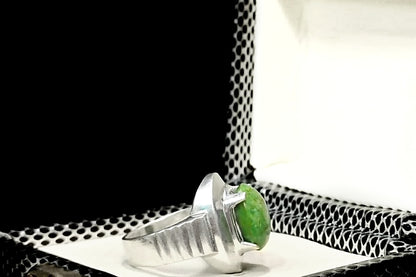 Hussaini Feroza - Handmade Silver Ring