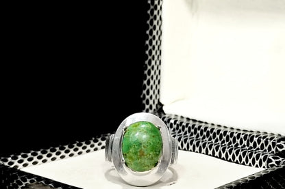 Hussaini Feroza - Handmade Silver Ring