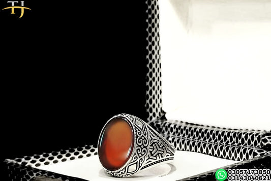 Hazel - Italian Silver Ring