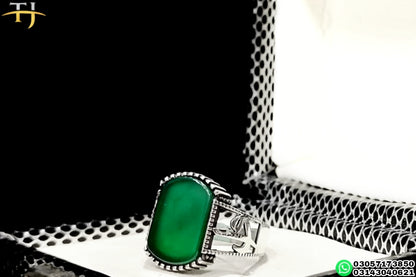 Chrome💚 - Turkish Silver Ring