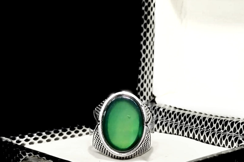 Mint💚 - Turkish Silver Ring