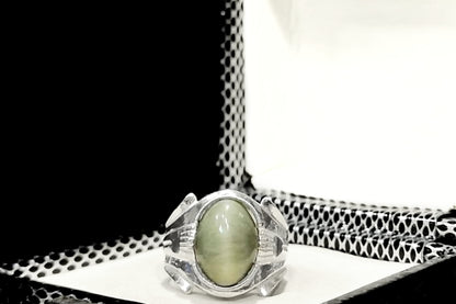 Cat Eye - Turkish Silver Ring